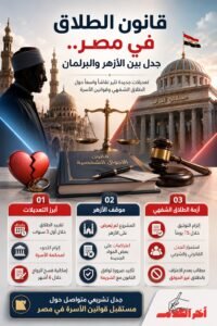 خلاف متصاعد حول قانون الأحوال الشخصية في مصر