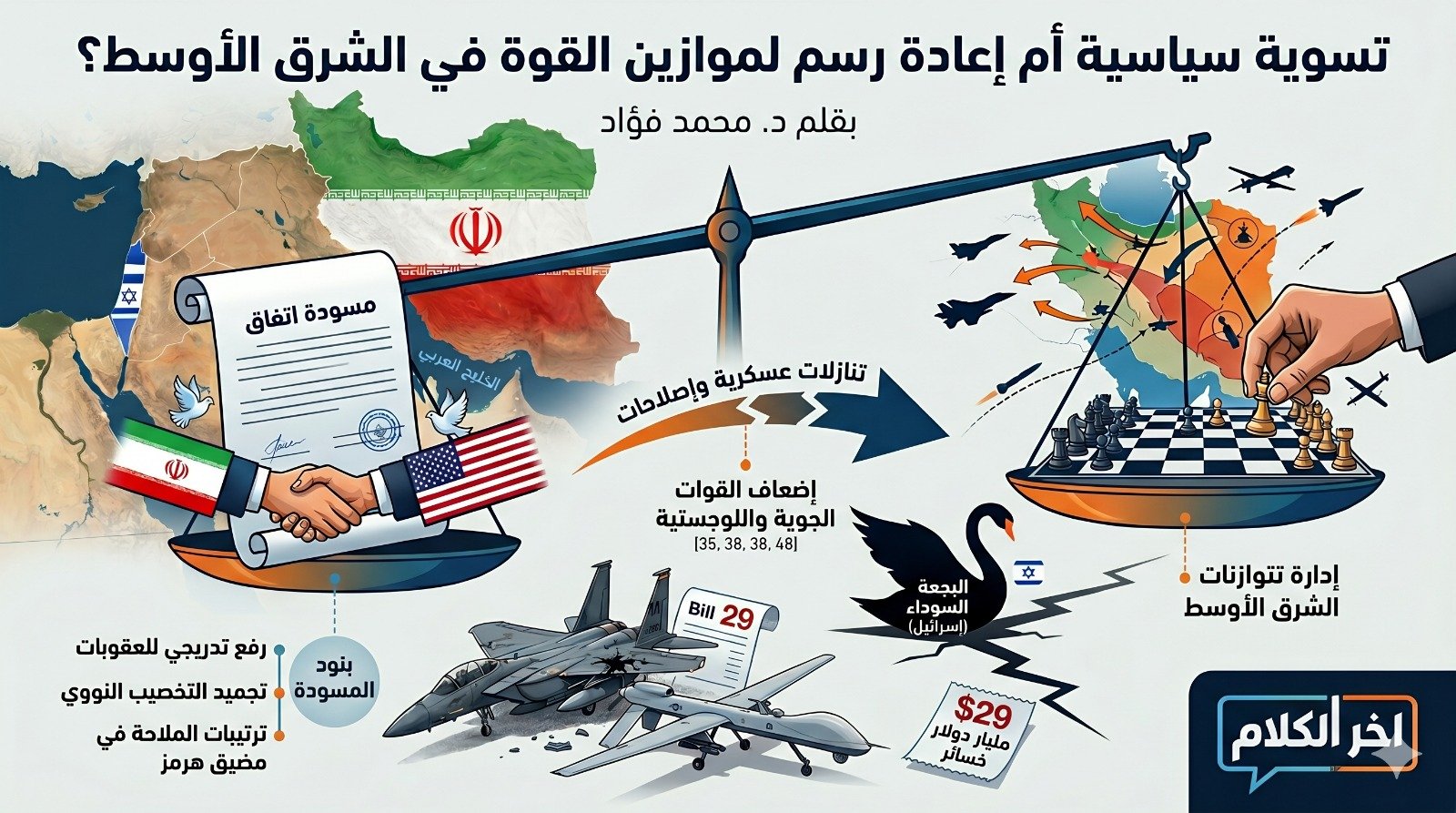 اتفاق تسوية سياسية أم إعادة رسم لموازين القوة في المنطقة؟