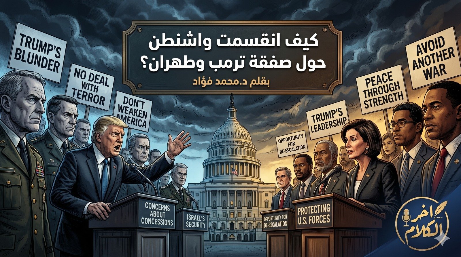كيف انقسمت واشنطن حول صفقة ترمب وطهران؟