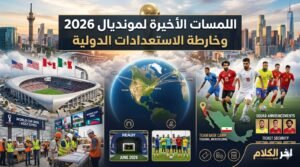 اللمسات الأخيرة لمونديال 2026 وخارطة الاستعدادات الدولية