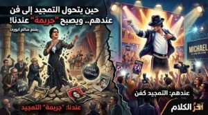حين يتحول التمجيد إلى فن عندهم ويصبح “جريمة” عندنا!