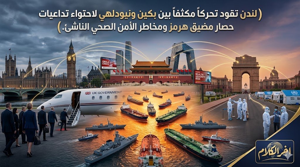 لندن تقود تحركاً لاحتواء تداعيات حصار مضيق هرمز 