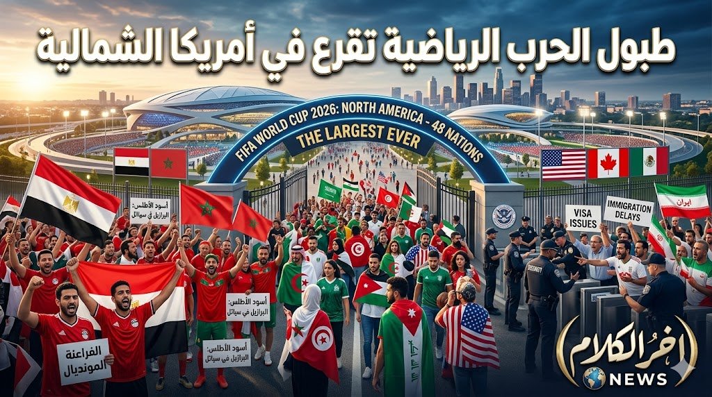 طبول بطولة كأس العالم تدق في أمريكا الشمالية