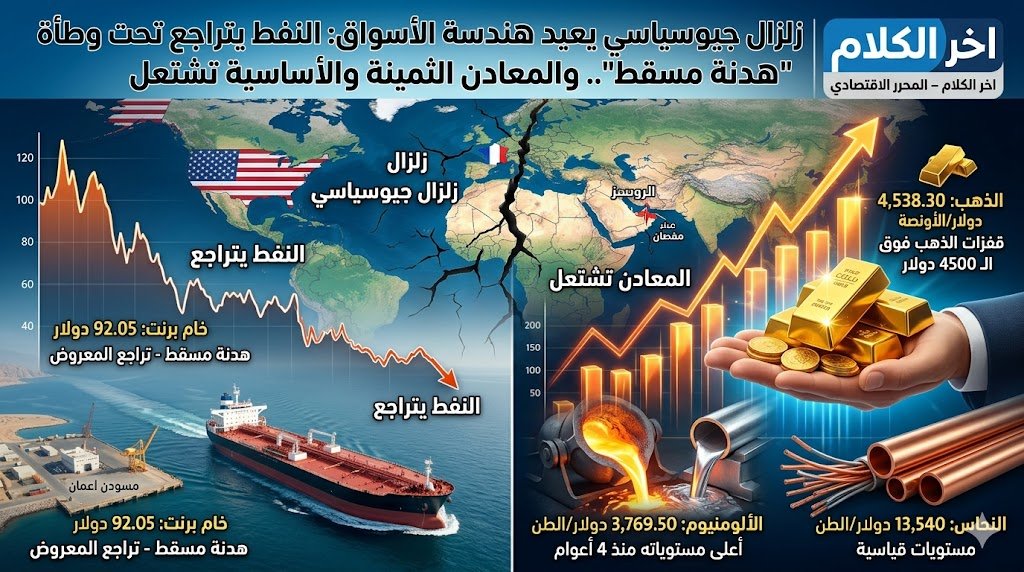زلزال يعيد هندسة الأسواق