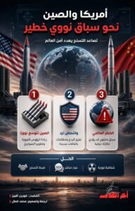 أمريكا والصين تقتربان من سباق نووي خطير