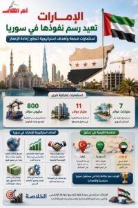 الإمارات تعيد رسم نفوذها في سوريا