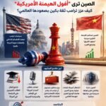 الصين ترى أفول الهيمنة الأمريكية