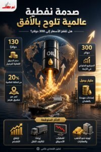 المستثمرون أمام خطر صدمة نفطية عالمية