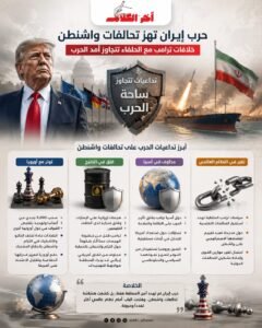 حرب إيران هزت تحالفات واشنطن