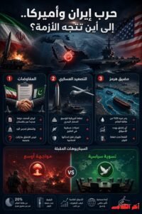 حرب إيران وأميركا تدخل مرحلة حرجة