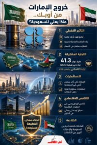 خروج الإمارات من أوبك.. كيف قد يتأثر التعاون التجاري مع السعودية؟