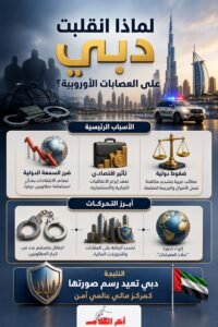 لماذا غيّرت دبي موقفها من العصابات الأوروبية؟
