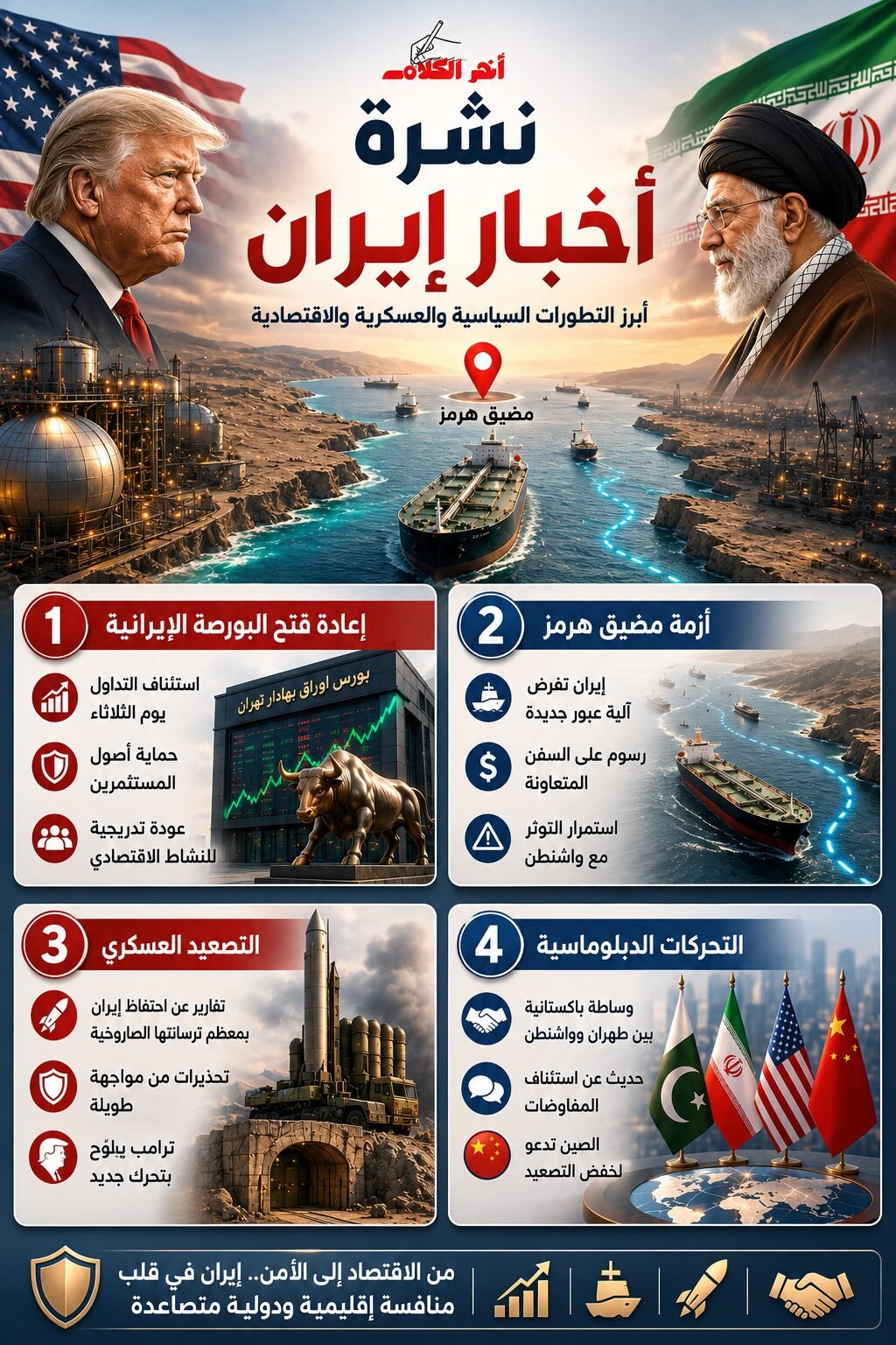 نشرة أخبار إيران