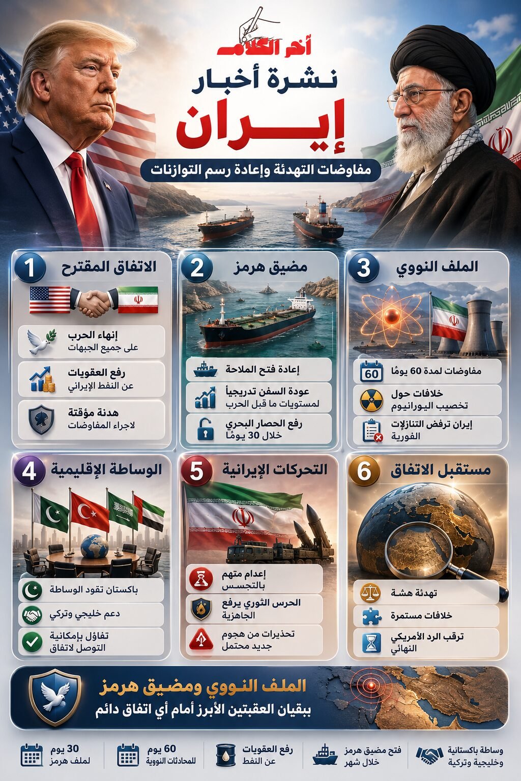 نشرة أخبار إيران
