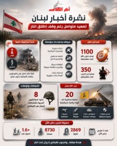 نشرة أخبار لبنان