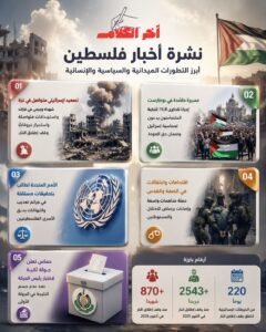 نشرة أخبار فلسطين