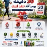 30 دقيقة يوميًا قد تنقذ قلبك