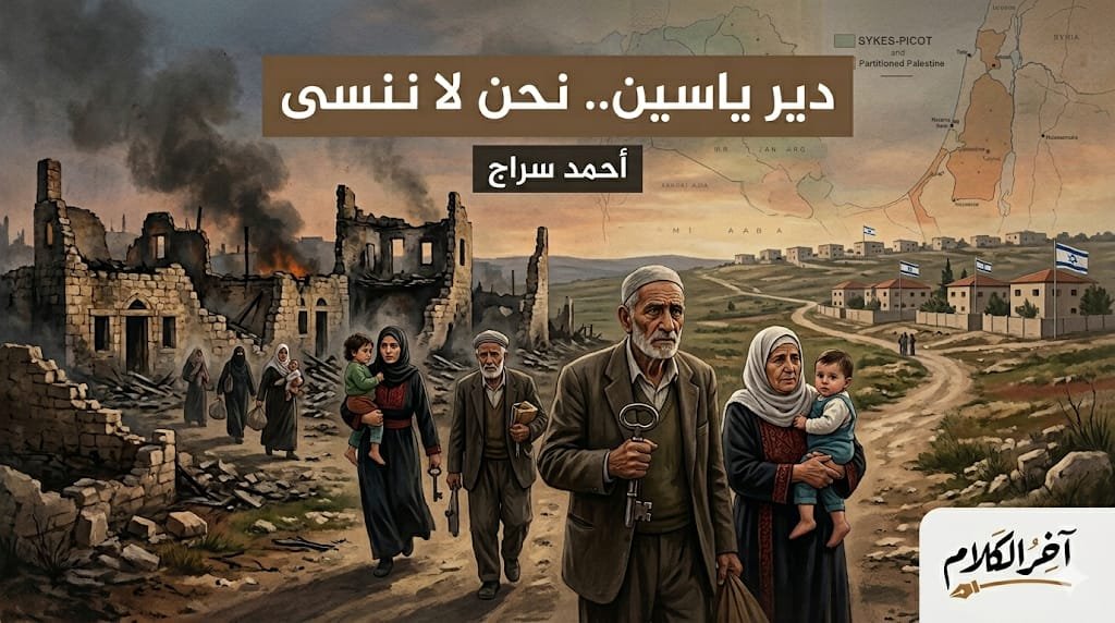 أحمد سراج يكتب: دير ياسين.. نحن لا ننسى