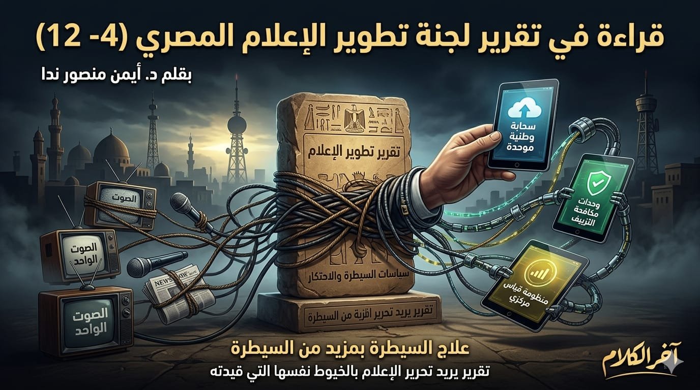د. أيمن منصور ندا يكتب: علاج السيطرة بمزيد من السيطرة