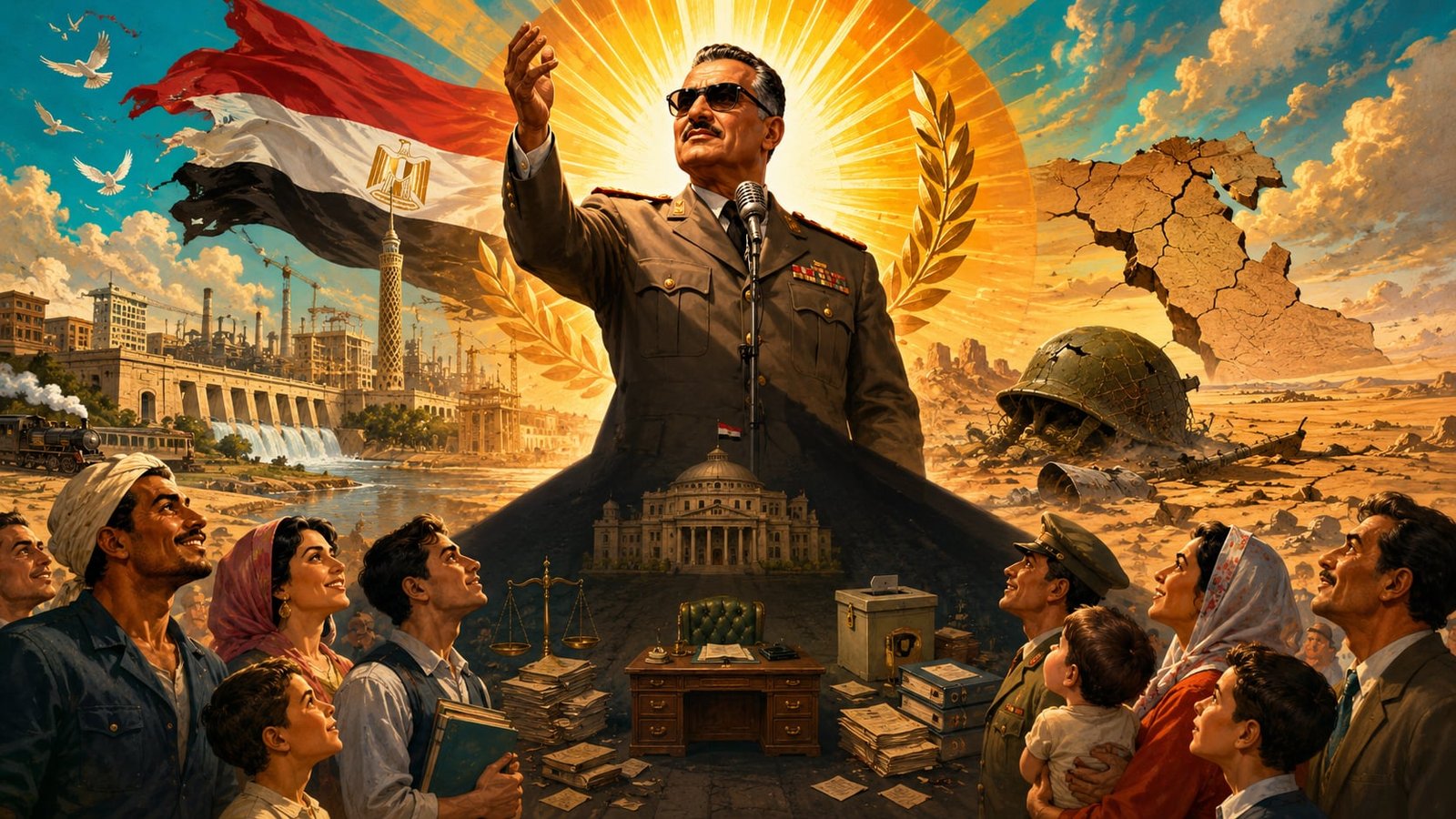 عبد الناصر: النبي المأزوم، والديكتاتور المهزوم!