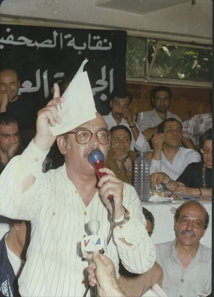 الكاتب الصحفي جلال عارف نقيب الصحفيين الأسبق في المؤتمر