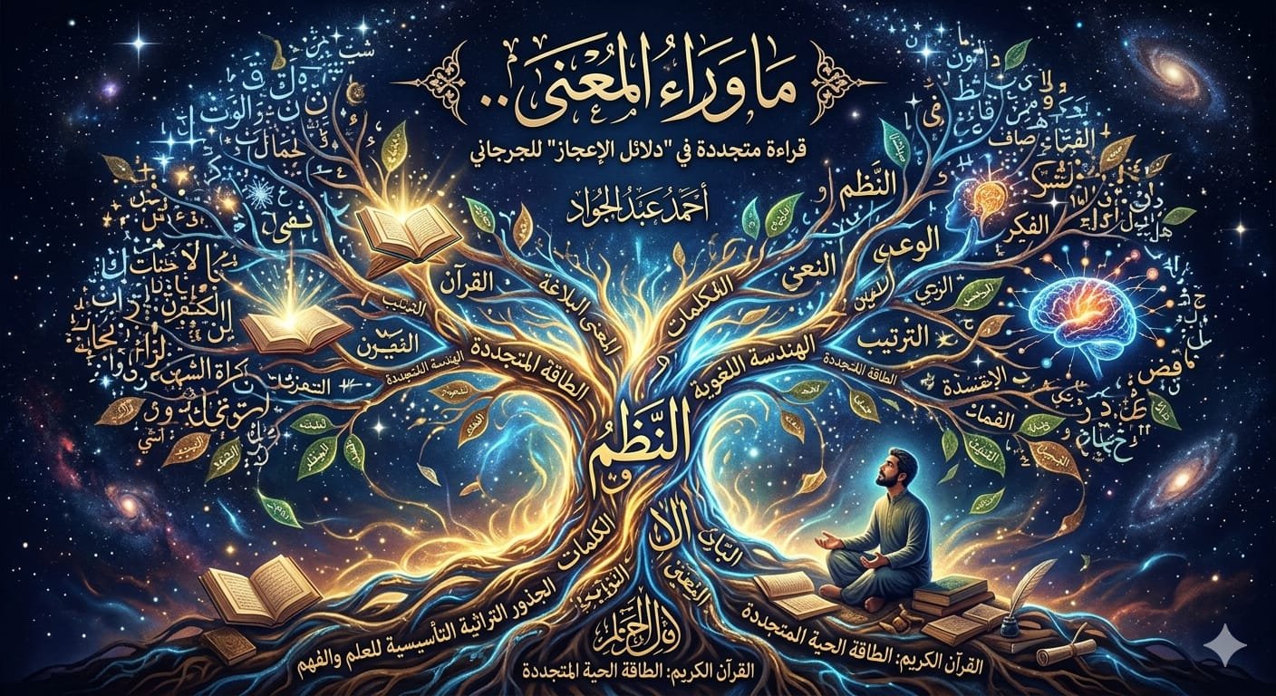 ما وراء المعنى: قراءة متجددة في “دلائل الإعجاز” للجرجاني