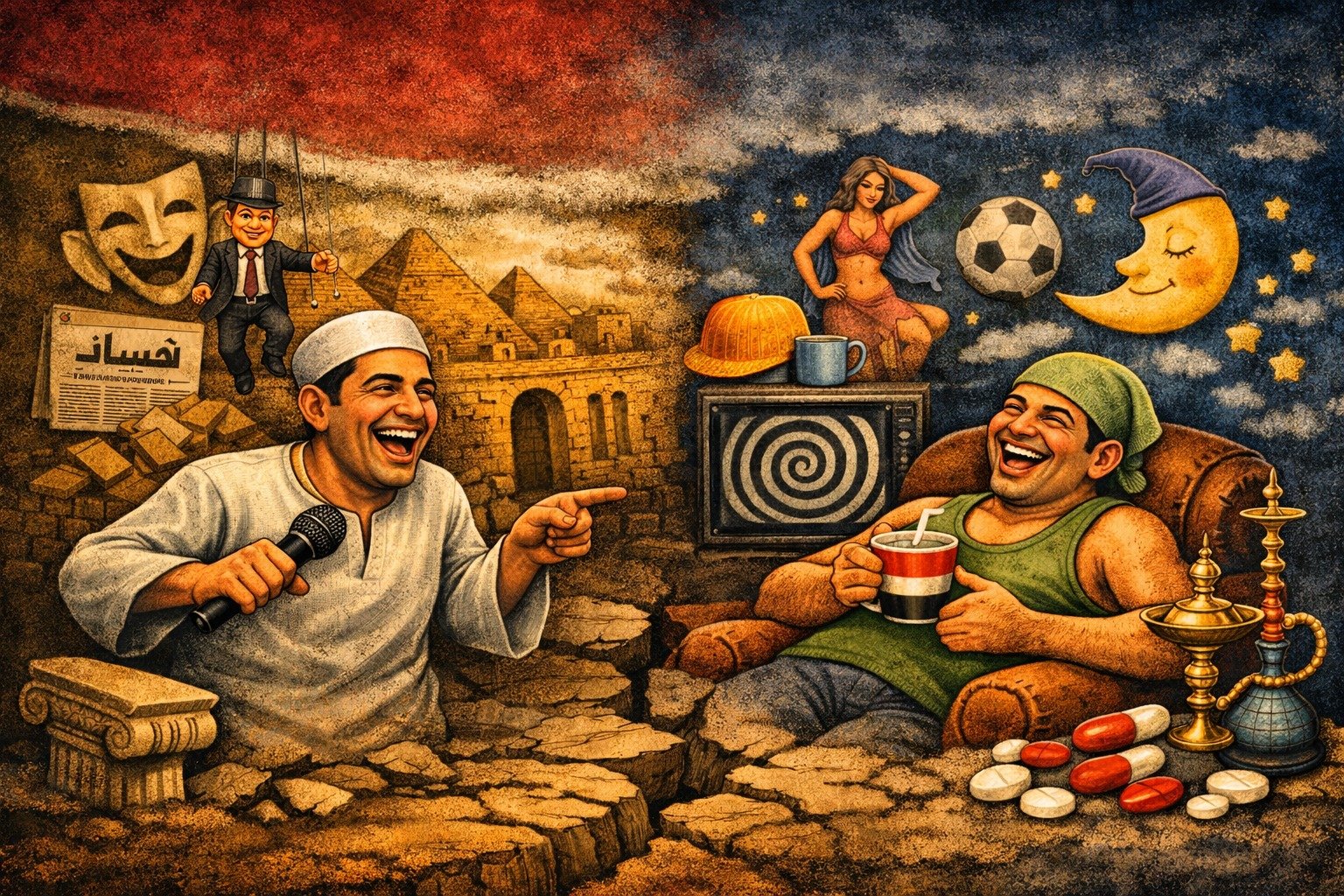 د. محمد الغمري يكتب: السخرية المصرية: بين الوعي والتخدير