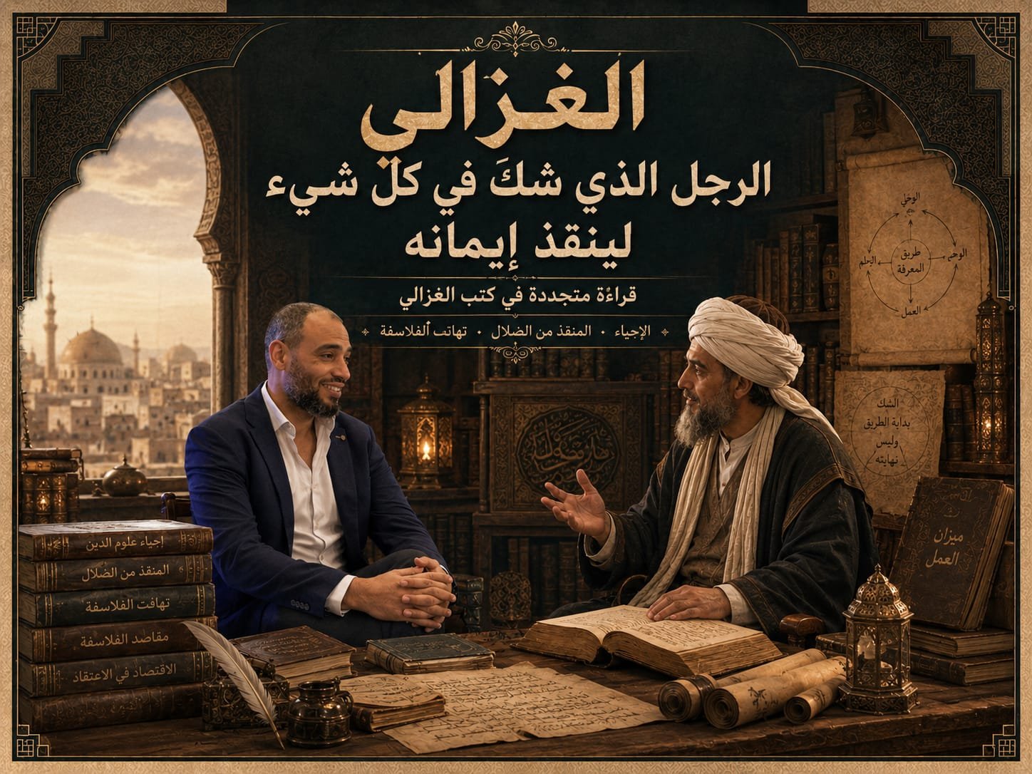 الغزالي: الرجل الذي حاكم يقينه