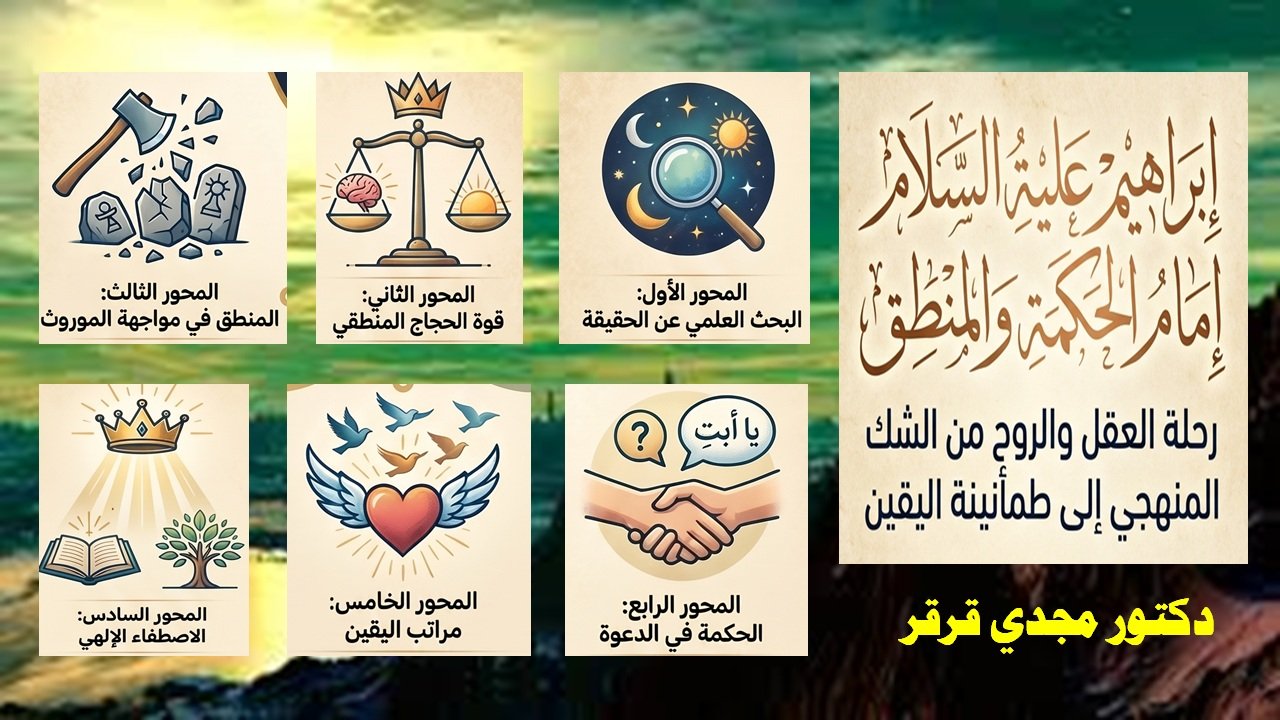 د. مجدي قرقر يكتب: إبراهيم عليه السلام إمامُ الحكمةِ والمنطقِ