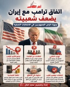 ترامب يخسر مؤيديه بسبب إيران