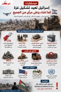 إسرائيل تسرّع إعادة رسم خريطة غزة