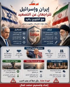 إيران وإسرائيل تتراجعان عن التصعيد مؤقتًا