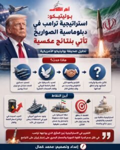 بوليتيكو: استراتيجية ترامب في الحرب على إيران جاءت بنتائج عكسية