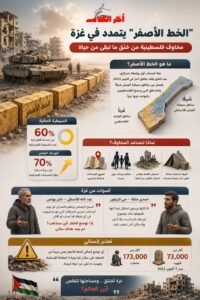 الخط الأصفر يتمدد في غزة