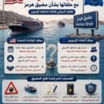 بلومبرغ: خلاف أمريكي أوروبي حول إعادة فتح مضيق هرمز ومستقبل الملاحة البحرية