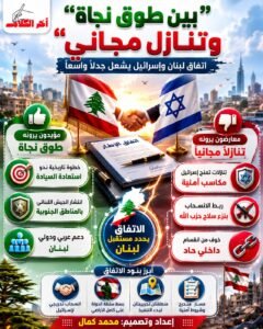 بيروت بين مؤيد ومعارض بعد توقيع اتفاق الإطار مع إسرائيل