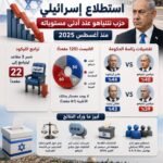 تراجع شعبية حزب الليكود إلى أدنى مستوى منذ أغسطس 2025