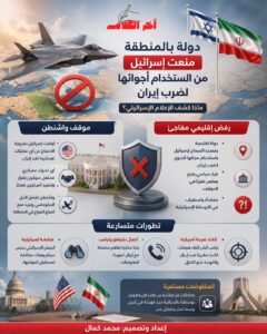 دولة إقليمية رفضت فتح مجالها الجوي لإسرائيل لضرب إيران