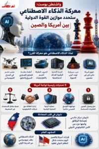 واشنطن بوست: الذكاء الاصطناعي سيحسم صراع القرن بين أمريكا والصين