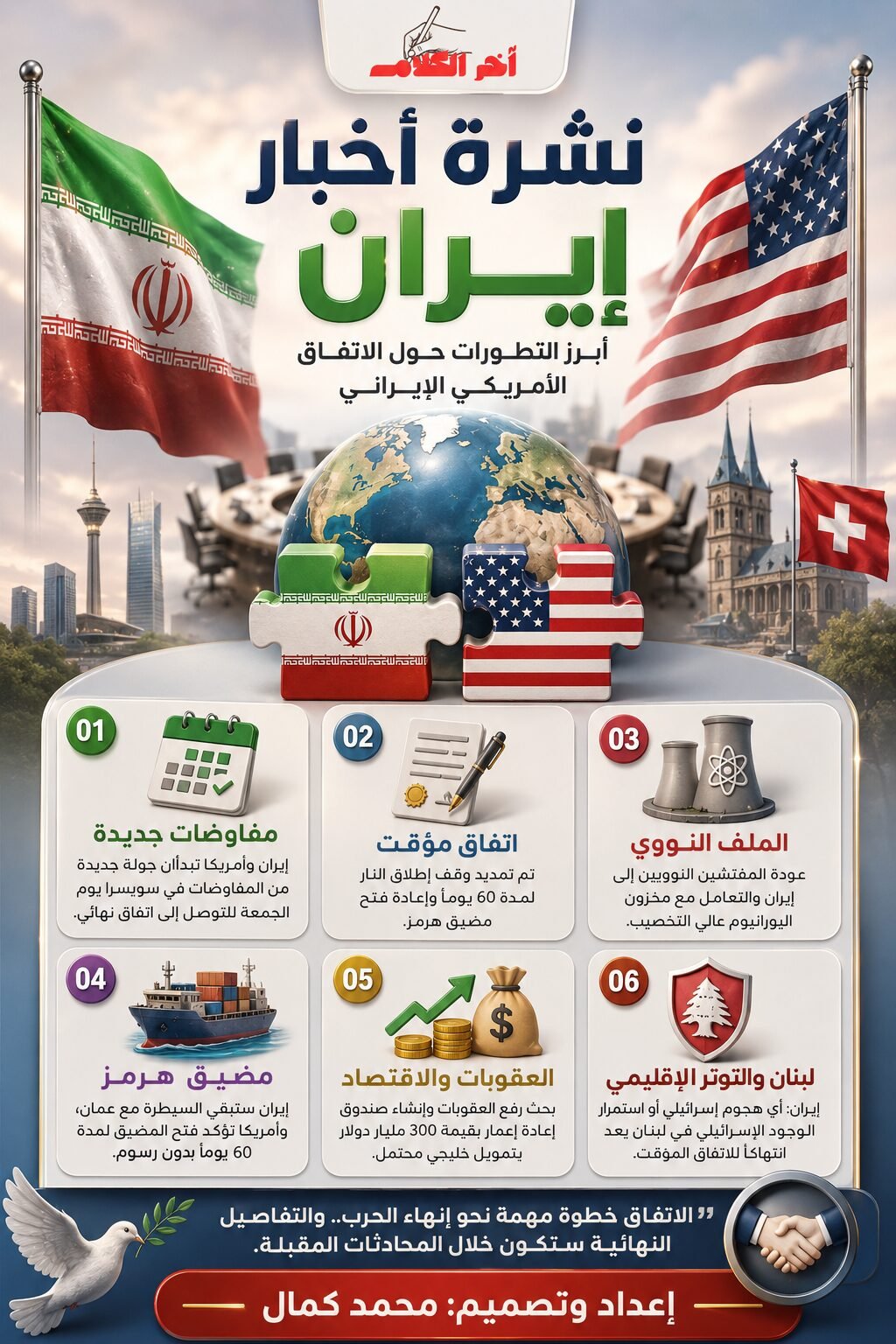 نشرة أخبار إيران