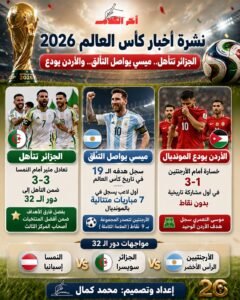 نشرة أخبار كأس العالم