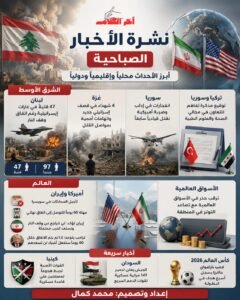 نشرة الأخبار الصباحية