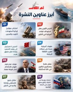 نشرة الأخبار الصباحية
