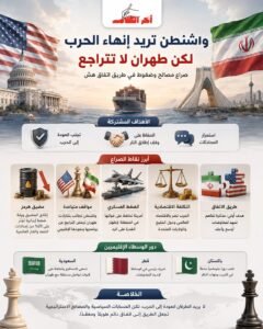 واشنطن تريد إنهاء الحرب، لكن طهران ترفض التراجع