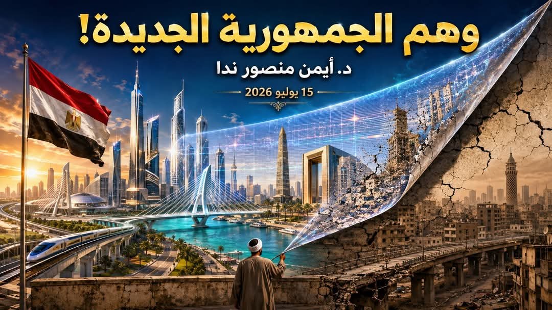 د. أيمن منصور ندا يكتب: وهم “الجمهورية الجديدة”! (1- 12)