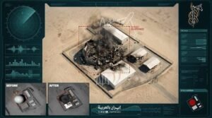 صورة من القواعد الأمريكية في الأردن بعد الهجوم (إيران بالعربية)
