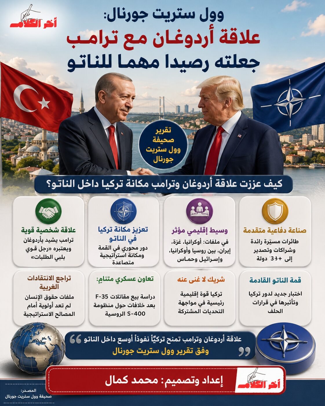 كيف عززت علاقة أردوغان بترامب نفوذ تركيا داخل الناتو؟