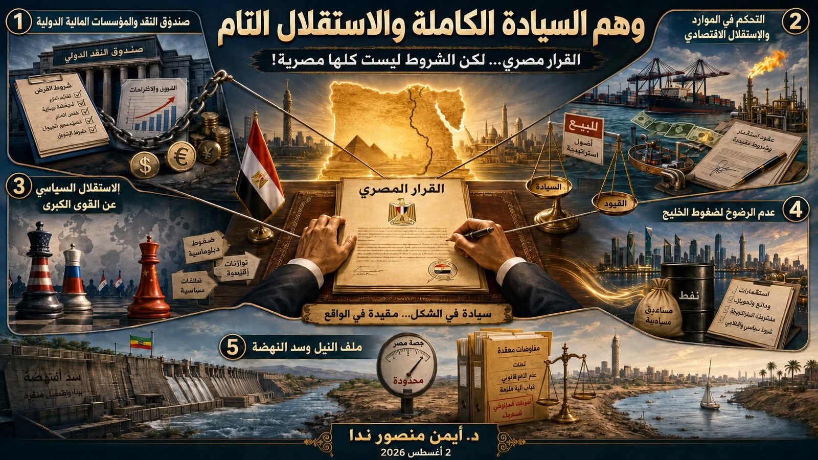 أوهام الجمهورية الجديدة: وهم السيادة الكاملة والاستقلال التام(5-12)