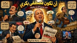 د. أيمن منصور ندا يكتب: أن تكون مصطفى بكري!