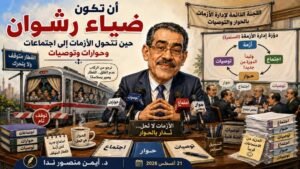 د. أيمن منصور ندا يكتب: أن تكون ضياء رشوان!